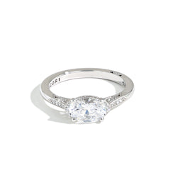 Tacori Simply Tacori East West Oval Engagement Ring Setting