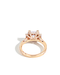 Tacori RoyalT Cadillac Three Stone Emerald Cut Engagement Ring