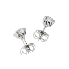 2.01ctw GIA Certified Diamond Studs K/SI2