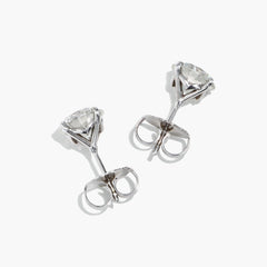 4.02ctw GIA Certified Diamond Studs
