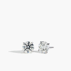 4.08ctw GIA Certified Natural Diamond Studs