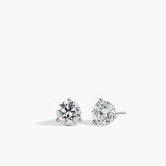 3.01ctw White Gold Diamond Studs