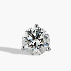 4.00ctw White Gold Natural Diamond Studs