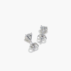 3.01ctw White Gold Diamond Studs