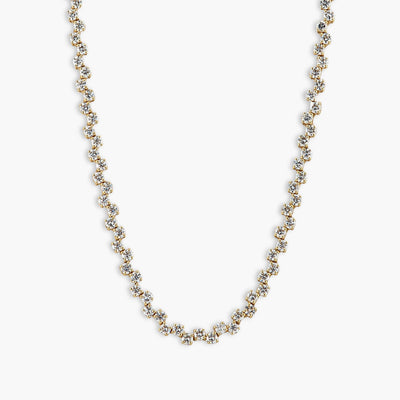 13 Carat Alternating Diamond Tennis Necklace - Private Label product