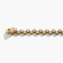 13 Carat Alternating Diamond Tennis Necklace