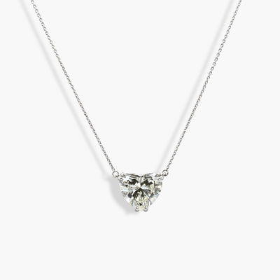 7 Carat Diamond Heart Necklace - Private Label product