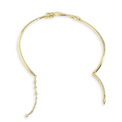 Diamond Pear Pave Choker