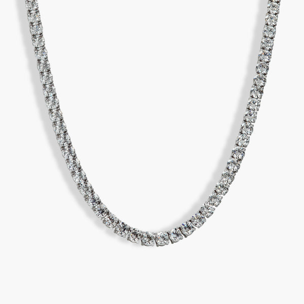 42 Carat Diamond Tennis Necklace