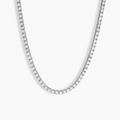 3 Carat Halfway Diamond Tennis Necklace - Private Label product