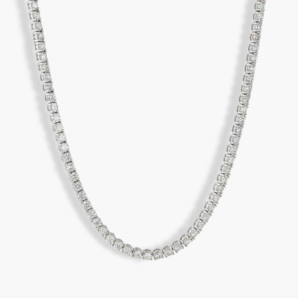 7 Carat Diamond Tennis Necklace