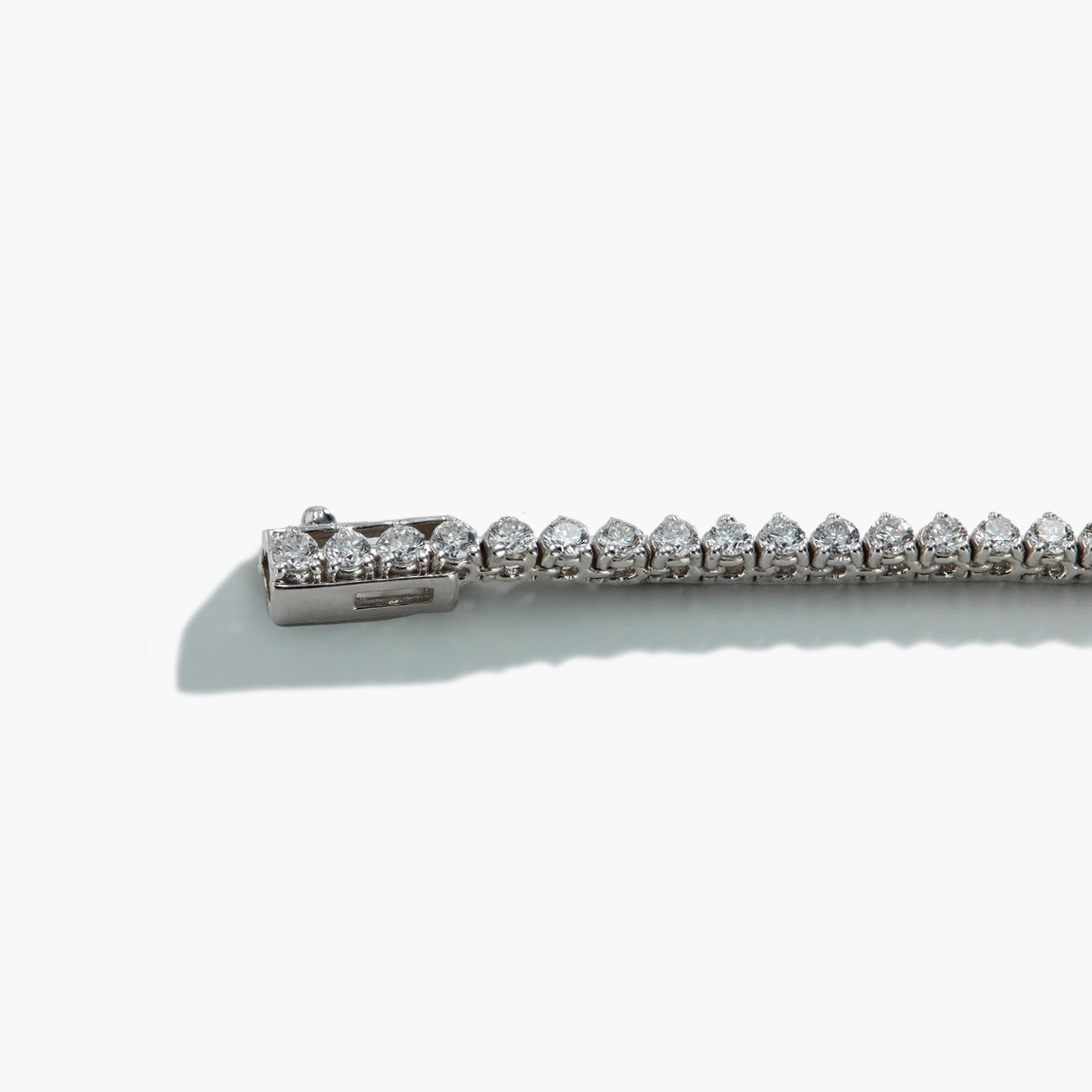 8 Carat Graduated Diamond Riviera Necklace