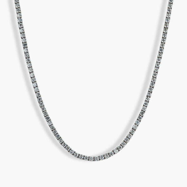 13 Carat Diamond Tennis Necklace