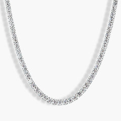 25.50 Carat Diamond Tennis Necklace