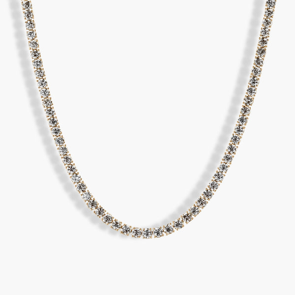 21 Carat Diamond Tennis Necklace