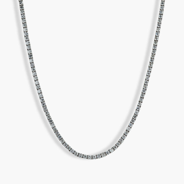 12 Carat Diamond Tennis Necklace