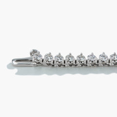 24 Carat Graduated Diamond Tennis Necklace