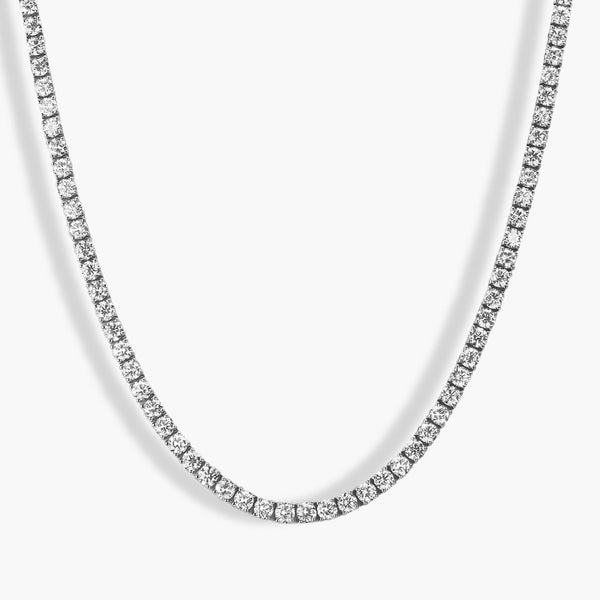 18 Carat Diamond Tennis Necklace