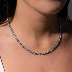 23 Carat Diamond Tennis Necklace