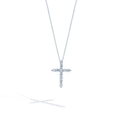 Big Diamond Cross Necklace - 2.00ctw
