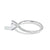 The East to West Solitaire Pavé