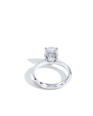 Tacori RoyalT Oval Diamond Engagement Ring Setting