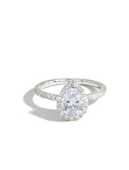 The Halo Pavé Engagement Ring