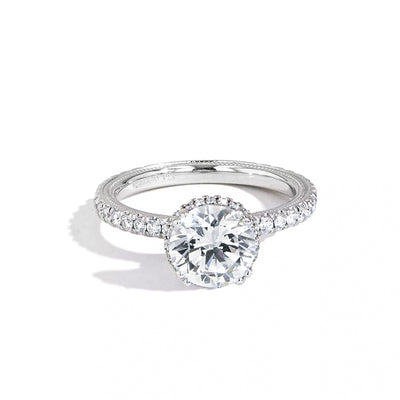 Verragio Tradition Round Diamond Hidden Halo Engagement Ring Setting - Verragio product