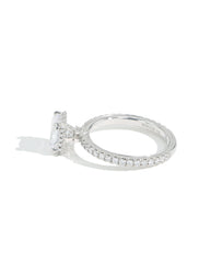 Verragio Tradition Princess Hidden Halo Diamond Engagement Ring Setting
