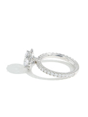 Verragio Tradition Round Halo Pave Diamond Engagement Ring Setting