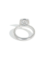 Verragio Tradition Cushion Halo Round Diamond Engagement Ring Setting