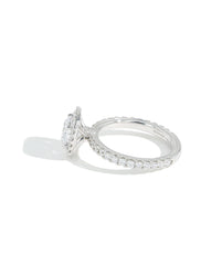 Verragio Tradition Cushion Halo Round Diamond Engagement Ring Setting