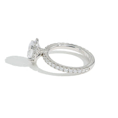 Verragio Tradition Halo Pavé Diamond Oval Engagement Ring Setting