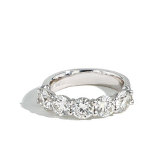 5 Round Diamond Band in Platinum - 2.5ctw