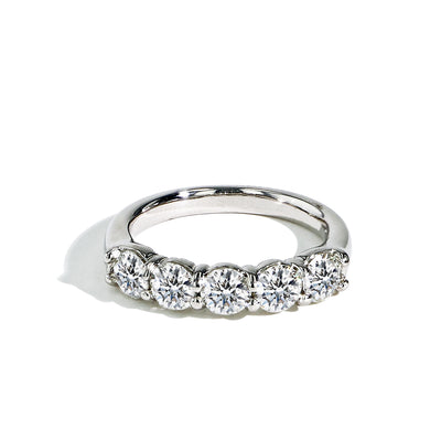 5 Round Diamond Band in Platinum - 1.50ctw - Private Label product