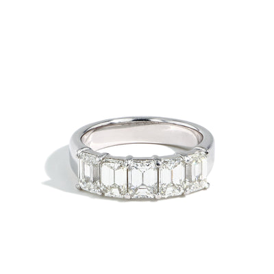 5 Emerald Cut Diamond Band - Private Label product