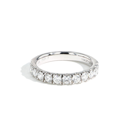 1.00ctw Round Diamond Thin Half Eternity Band - Private Label product