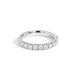 .75ctw Round Diamond Thin Half Eternity Band