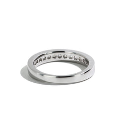 Private Label Channel Set Diamond Wedding Band