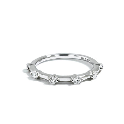 Starlight Diamond Band in 14K White Gold - Private Label product