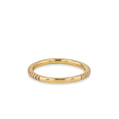 3/4 Diamond Pavé Wedding Band