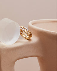 Roberto Coin Navarra Diamond Link Band Ring