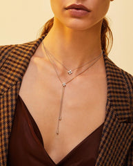 Roberto Coin Love in Verona Diamond Zipper Necklace