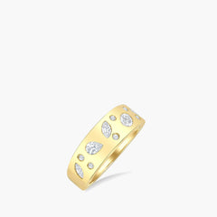Mixed Shape Diamond Scattered Band
