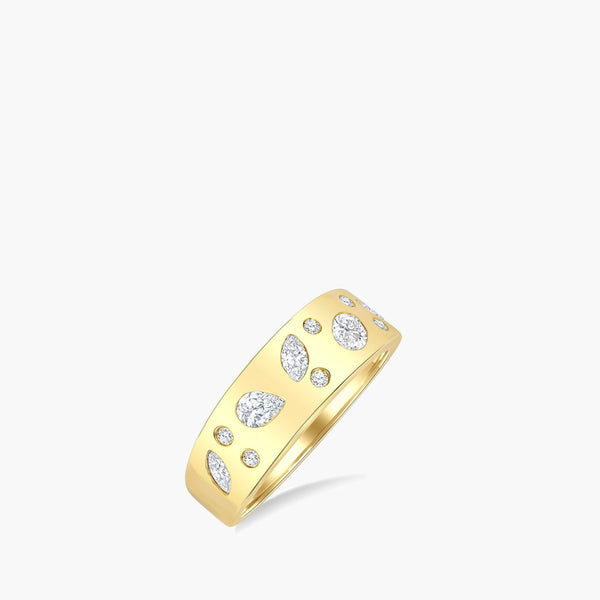 Mixed Shape Diamond Scattered Band