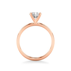 Classic Round Diamond Solitaire Engagement Ring Setting