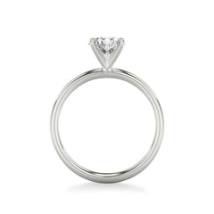 Classic Round Diamond Solitaire Engagement Ring Setting