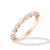 Round and Marquise Alternating Diamond Band