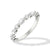 Round and Marquise Alternating Diamond Band