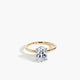 Yellow Gold / White Gold Prongs